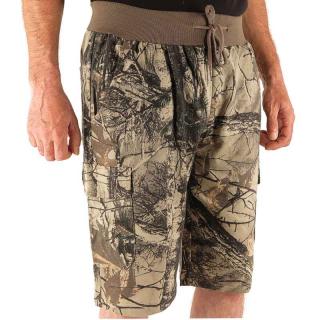 Teplákové kraťasy Loshan 3D realtree Softwood 6 (pánske úpletové kraťasy)