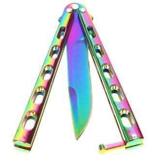 TFT balisong B4215-Rainbow 11cm
