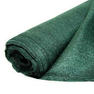 Tieniaca plachta zelená 1,5x10m  (zelená tieniaca sieť na plot, balkón, terasu - 150 g/m2)