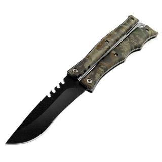 TifanTEX Butterfly nôž maskáčový 4218E6 21/11cm