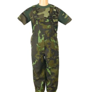 TifanTEX detské montérky NIKA-952362G6 maskáčové