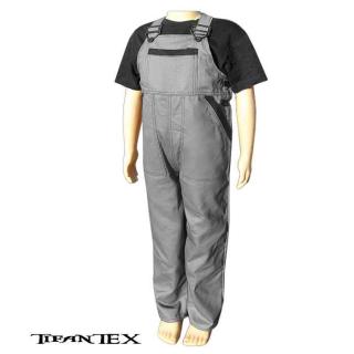 TifanTEX detské montérky NIKA-JR2818 sivo/čierne