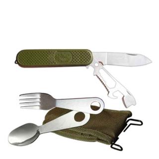 TifanTEX Grün Eagle Camp zatvárací nôž UN-412-E 15cm