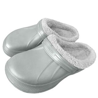 TifanTEX Kroksy pánske 1155E5 zateplené šedé