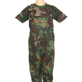 TifanTEX nohavice detské TR-2362 maskáčové