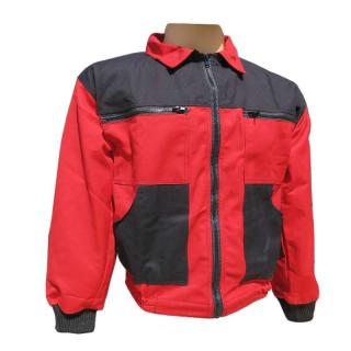 TifanTEX Pánska pracovná bunda Nika Red 01