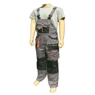 TifanTEX pánske nohavice s trakmi LG-2863 sivé