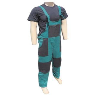 TifanTEX pánske nohavice s trakmi NK2858 zelené