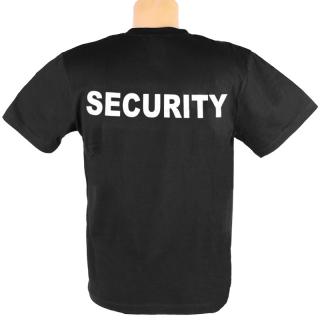 Tričko detské SECURITY (farba - čierna)