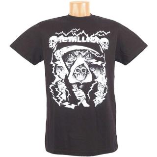 Tričko Metallica Smrťka s kosou (Pánske Tričká s potlačou Dobrá cena)