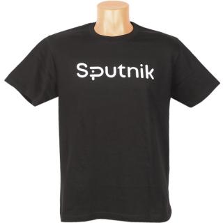 Tričko Sputnik čierne (Sputnik ruské tričko)