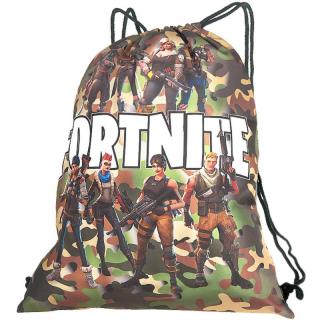 Vrecko na chrbát Fortnite Battle Royale (sťahovací vak na chrbát s potlačou Fortnite)