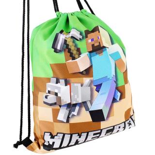Vrecko na chrbát Minecraft (Doplnky a minecraft oblečenie pre deti)
