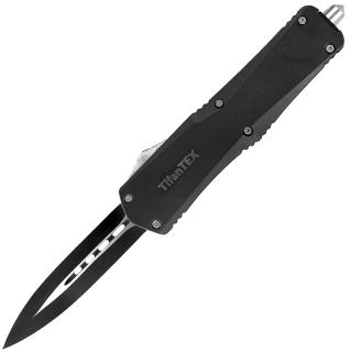 Vystreľovací nôž TFT (Vyskakovací nôž zn. TFT čepeľ: nerezová oceľ, rukoväť: protišmykový hliník, cel. dĺžka 23cm)