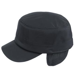 Zimná šiltovka na uši TN čierna (Čiapka na zimu)