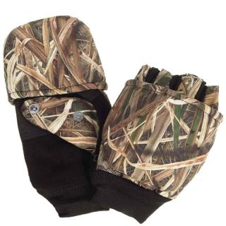 Zimné rukavice bez prstov 3D realtree (teplé rukavice)