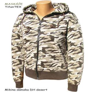 Zľava -60% Mikina dámska DH maskáčová desert (!!! super AKCIA !!!  Zľava dňa !!! )