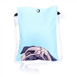 Cross body kabelka In Love Blue/Pink