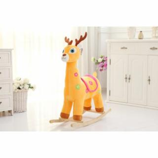 Timmys - Kids - Plyšová hojdačka Sob - oranžová