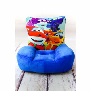 Timmys - Kids - Plyšove kreslo Lietadla