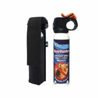 BearBuster obranný sprej proti útoku medveďa 150ml + púzdro
