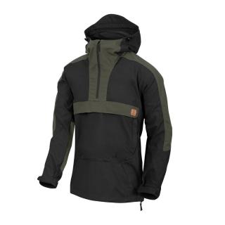 Bunda Helikon-Tex Woodsman Anorak Jacket, čierna / Taiga Green