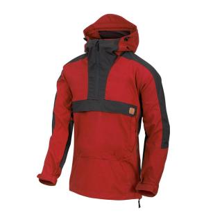 Bunda Helikon-Tex Woodsman Anorak Jacket, Crimson Sky / Ash Grey