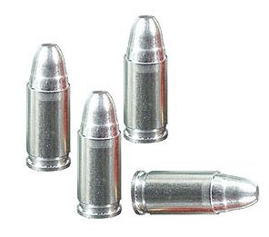 Cvičný vybíjací náboj hliníkový 9mm Luger