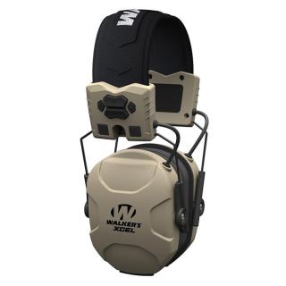 Elektronické chrániče sluchu Walkers Xcel 100, FDE