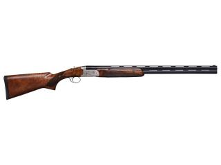 Khan Arms Setter Premium Engraved Nickel-Plated, kal. 12/76, hl. 76cm, 24K Gold Inlay