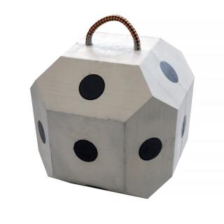 Kocka s držadlom Eleven 40 x 40 x 40 cm