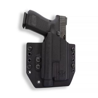 Kydexové vonkajšie puzdro Heckel Holsters OWB so svietidlom