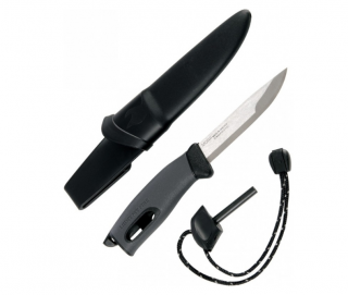 LMF Swedish FireKnife Black