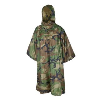 Nepremokavé pončo Helikon-Tex U.S. Model, US Woodland