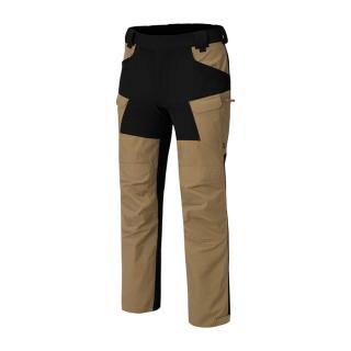 Nohavice Helikon-Tex Hybrid Outback Pants DuraCanvas, Coyote / čierne