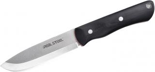 Nôž s pevnou čepeľou Real Steel Bushcraft II Black s kydexovým puzdrom