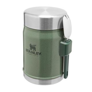 Obedár Stanley Classic Legendary Food Jar + Spork 400 ml, Hammertone Green