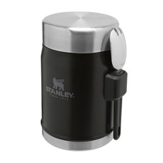 Obedár Stanley Classic Legendary Food Jar + Spork 400 ml, Matte Black