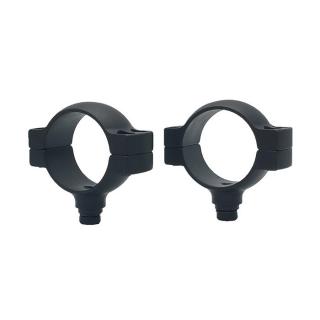 Oceľové krúžky bez základne s priemerom 30 mm, nízke, 2 ks
