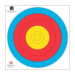 Papierový terč JVD FITA 5-Ring Centre Target Face 80 cm