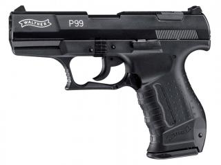 Pištoľ exp. Walther P99 čierna, kal. 9mm P.A.K.
