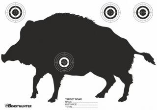 Terč silueta Beast Hunter Boar 10ks