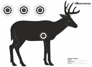 Terč silueta Beast Hunter Deer 10ks