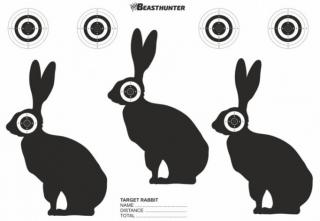 Terč silueta Beast Hunter Rabbit 10ks