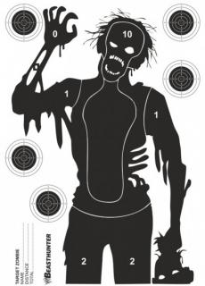 Terč silueta Beast Hunter Zombie 10ks