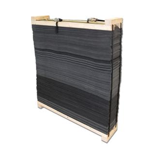 Terčovnica z plátov Avalon 130 x 130 x 30 cm so sťahovacím rámom