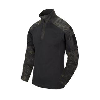 Tričko s dlhým rukávom Helikon-Tex MCDU Combat Shirt NyCo Ripstop, Multicam Black