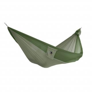 Závesná hojdacia sieť TTTM Double Hammock Khaki/Army Green