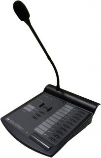 Káblový mikrofón TOA RM-9012C (Mikrofónový pult na hlásenie do 12 zón)