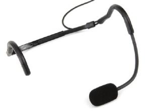 Mikrofón náhlavný MIC-SJ66 (Mikrofón k vreckovému vysielaču systému S4.04 a S4.10)